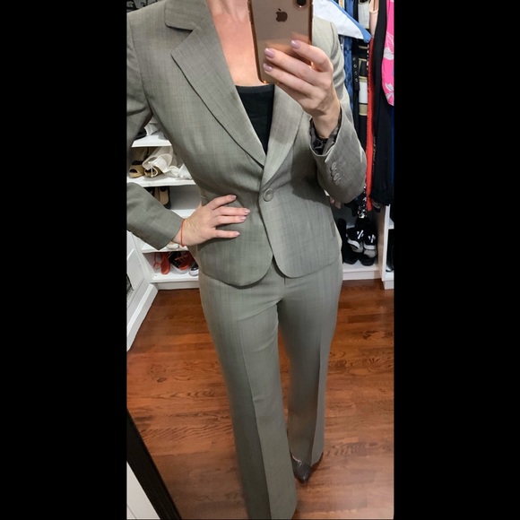 Ann Taylor: One-Button Blazer and Straight Pant - Picture 2 of 6